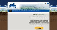 Desktop Screenshot of nebraskafarmersunion.org